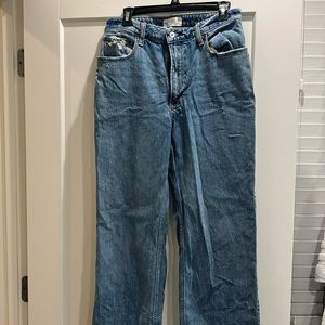 Abercrombie & Fitch 90 relaxed high rise curve love 30L